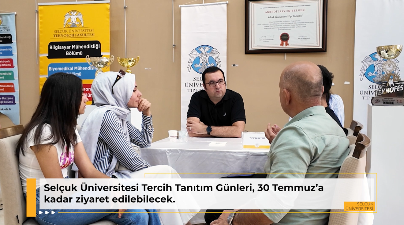 Selçuk Üniversitesi, aday öğrencilere kapılarını açtı